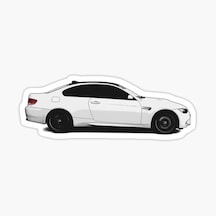 E90 E92 Resmi Sticker Yapıştırma 16Cm 2 Adet