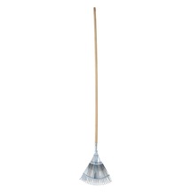 Raco Expert Ayarlı Ahşap Saplı Metal Yaprak Toplama Tırmığı 30-45 Cm