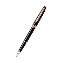 Montblanc Meisterstück Rose Gold Kaplamalı Rollerball 132487 Montblanc Meisterstück Rose Gold Kaplamalı Rollerball 132487
