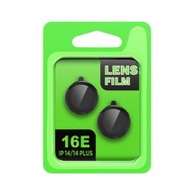 Apple İphone 16e Raze Metal Kamera Lens - Siyah Belirtilmemiş