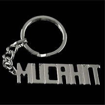 Mücahit - 60 - - Edntrend - İsimli Anahtarlık Çok Renkli