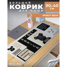 Posuta Büyük Robot Bear Oyun Fare Paspası 347385181