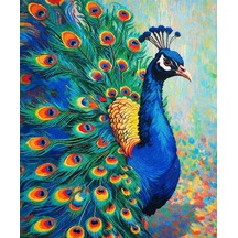 5d Elmas Boncuk Taş Işleme Mozaik Goblen Kit Kanvas Tablo 50x40cm Gc89513 Diamond Painting