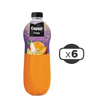 Cappy Pulpy Karışık Meyveli İçecek 6 x 1 L