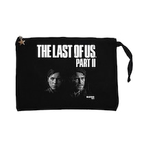 The last of Us Part 2 Ellie And Joel P.Siyah Cüzdan / El Çantası Siyah