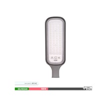 Ack Led Sokak Armatürü Siyah Kasa 6500K Beyaz Işık 100W Siyah