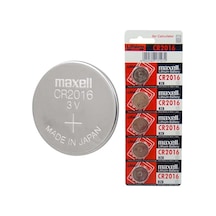 Maxell Cr 2016 Lityum Pil 5'li Paket