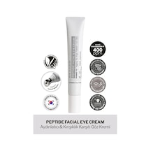 Derma Factory Peptit İçeren Sıkılaştırıcı Masaj Başlıklı Göz ve Yüz Kremi Derma Factory Peptide 20 ML