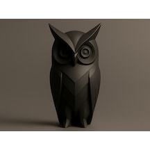 15 Cm Baykuş Heykeli Modern Dekor Salon, Ofis Ve Hobi Odası İçin Özel Tasarım