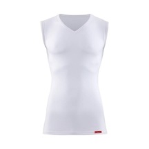 Blackspade 9243 Unisex Beyaz V Yaka Sıfır Kol Thermal