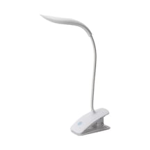 Aec Av-7221 Usb Şarjlı Masa Lambası Beyaz Işık Klipsli Lamba Renkli