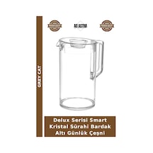 Delux Serisi Smart Kristal Sürahi Bardak Altı Günlük Çeşni
