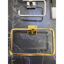 İsaoğlu Yapı Parlak Gold Premium Kare Havluluk Gold