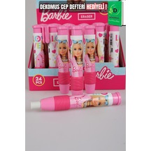 X Dekomus Lisanslı Barbie Basmalı Silgi Tek Adet