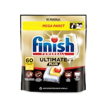 Finish Ultimate Plus Bulaşık Makinesi Deterjanı Kapsül Tablet Limon 60 Adet