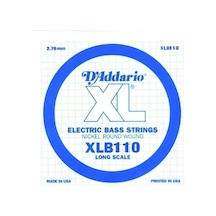 DADDARIO XLB110 BAS GİTAR TEK TEL, (Mİ), XL NICKEL WOUND, 0.110 G