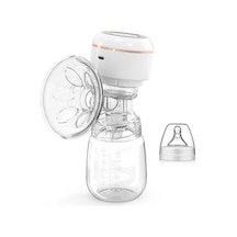 Geeroyoo Yw991 4 Modlu 12 Seviyeli Şarjlı Elektrikli Göğüs Pompası, 180ml Kapasiteli Beyaz Yeni Model