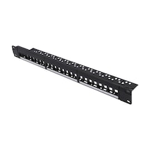 CAT6 UTP 24 Port Boş Patch Panel