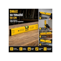 Dmax Su Terazisi 50 Cm Hassas Ölçüm, Sağlam Ve Profesyonel Kullanım