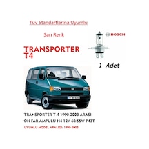 Volkswagen Transporter T-4 1990-2003 Ön Far Ampülü 1 Adet Sarı