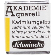 Schmincke Akademie Aquarell Yarım Tablet Sulu Boya 224 Cadmium Yellow