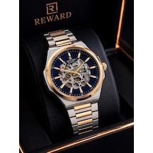 Reward Otomatik Luxury Seri Erkek Saati Çelik Kordon 5 Atm Su Geçirmez 2 Yıl Garanti Rw.eo.003 Gümüş - Sarı