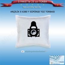 S 6380 Y Süpürge Toz Torbası 25 Adet Torba 200720
