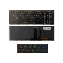Monster Uyumlu Abra A5 V12.1 Klavye Tuş Takımı Tr Rgb Işıklı