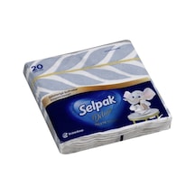 Selpak Deluxe Peçete 20'li 30x30 Cm Özel Desenli Sofra Peçetesi 6'li Avantaj Paketi - 6 Adet Tarı