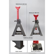 Gaptools Professıonal 3 Ton Kriko Standı