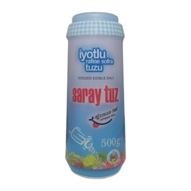 Saray Tuz İyotlu Sofra Tuzu Tuzluklu 500 G