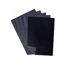 Karbon Kağıdı A3 5 Adet 29,7x42 Cm Renkli Karbon Kağıdı Kopya Kağıdı Transfer Kağıdı Siyah