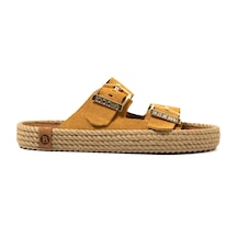 Syd12-00027 Bohonomad Sydney Kadın Terlik Hardal Hardal