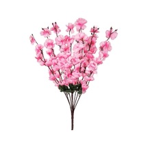 Yapay Çiçek Bahardalı Japon Kiraz Çiçeği 9 Dallı 57Cm Pembe