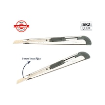 Maket Bıçağı Metal İnce Yg 206 36 Adet