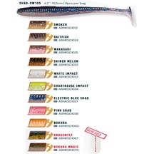 Herakles Shad-Ow 105 MM Silikon Yem 8'li Paket