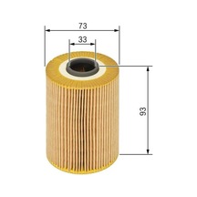 BOSCH F026407073 Yağ Filtresi Astra G H Astra J Corsa C Combo 01- Merıva 03- 1.7 Cdtı