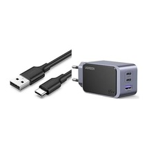 Tr Hızlı Şarj Seti: 65w Gan Adaptör Ve 1.5m Usb-c Kablo
