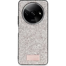 Onegif Xiaomi Redmi A3 4g Bright Simli Kapak - Gold Gümüş