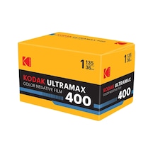 Kodak 7518285 Ultramax 400 35mm 36 Pozlama Renkli Negatif Film Standart