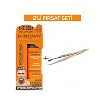 Fontenay Saç Şekillendirici Pudra Toz Wax Ultra Strong Turuncu + Cımbız No:114 2'li Set
