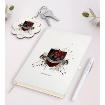 Kişiye Özel Özel Harekat Beyaz Defter Kalem Ve Anahtarlık