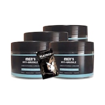 Sepetimprimemen's 4 Adet 100 Ml Snmp20356 Erkek Yüz Cilt Kremi Antiwrinkle Smoothing Cream + Yanında Jel