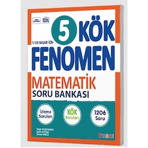 Fenomen Okul 2025 5. Sınıf Matematik Kök Soru Bankası Güncel Müfredat
