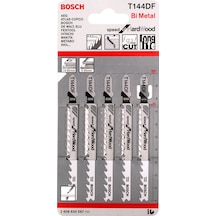 Bosch T 144 DF Speed For Hard Wood Dekupaj Testeresi Bıçağı 5'Li - 2608634567