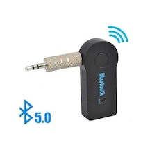 Hubrendy Tekno Bluetooth Araç Kiti Aux Çıkışlı Telefon Müzik Alıcı Tüm Cihazlara Uyumlu