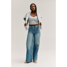 Guess Alba Rhinestones Loose Fit Kadın Jean Pantolon W6ga26d0970 Mavi Guess Alba Rhinestones Loose Fit Kadın Jean Pantolon W6ga26d0970 Mavi
