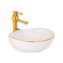 Lena Tezgah Üstü Çanak Lavabo E-4010A