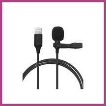 Gees Global Lightning 2 Metre Double Mikrofon - Siyah Gbzs