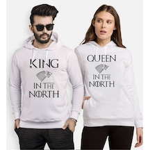 Tshirthane King Queen Stark Sevgili Kombinleri Kapüşonlu Kombin